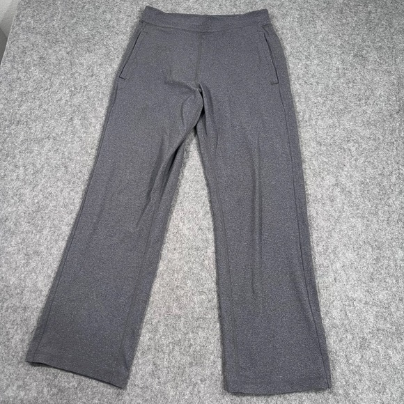 Lululemon Athletica Heathered Dark Slate Kung Fu Activewear Pants Men's Size M ? - Picture 1 of 8